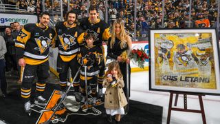 Letang's 1,000 games a story of resilience, work ethic, drive taken at PPG Paints Arena (Penguins). Photo by JOE SARGENT / GETTY